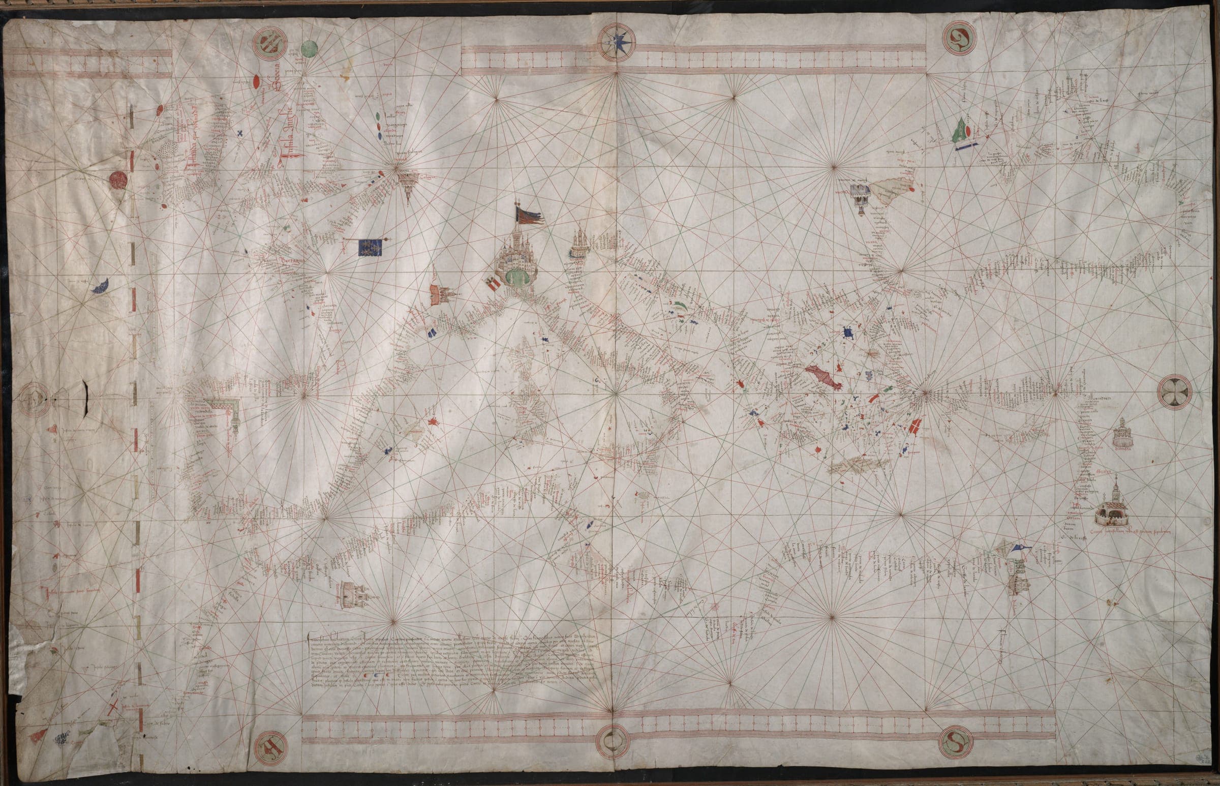 Carta portolana de Francesco Beccario (1403)