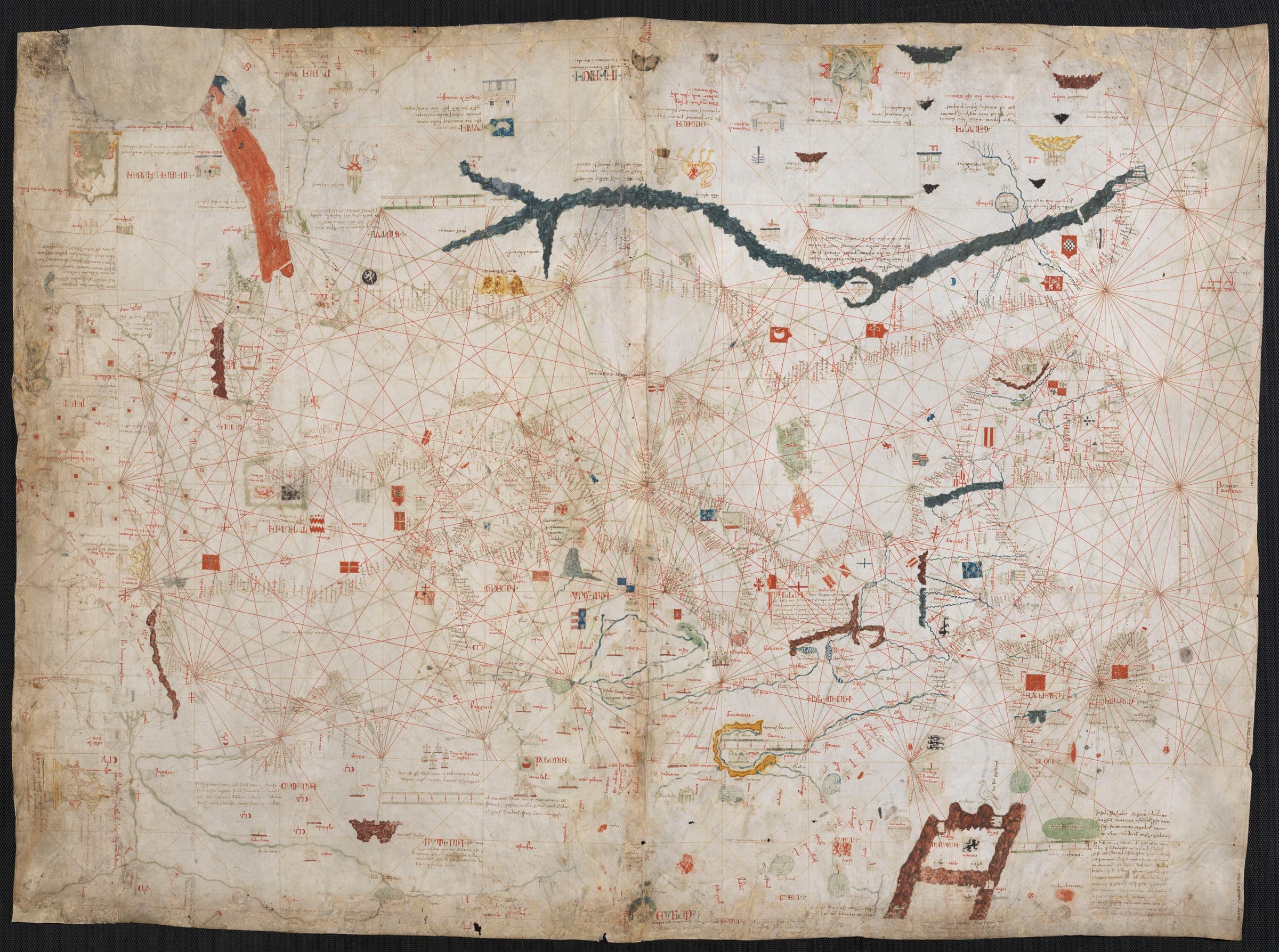 Carta portolana d'Angelino Dulcert (1339)