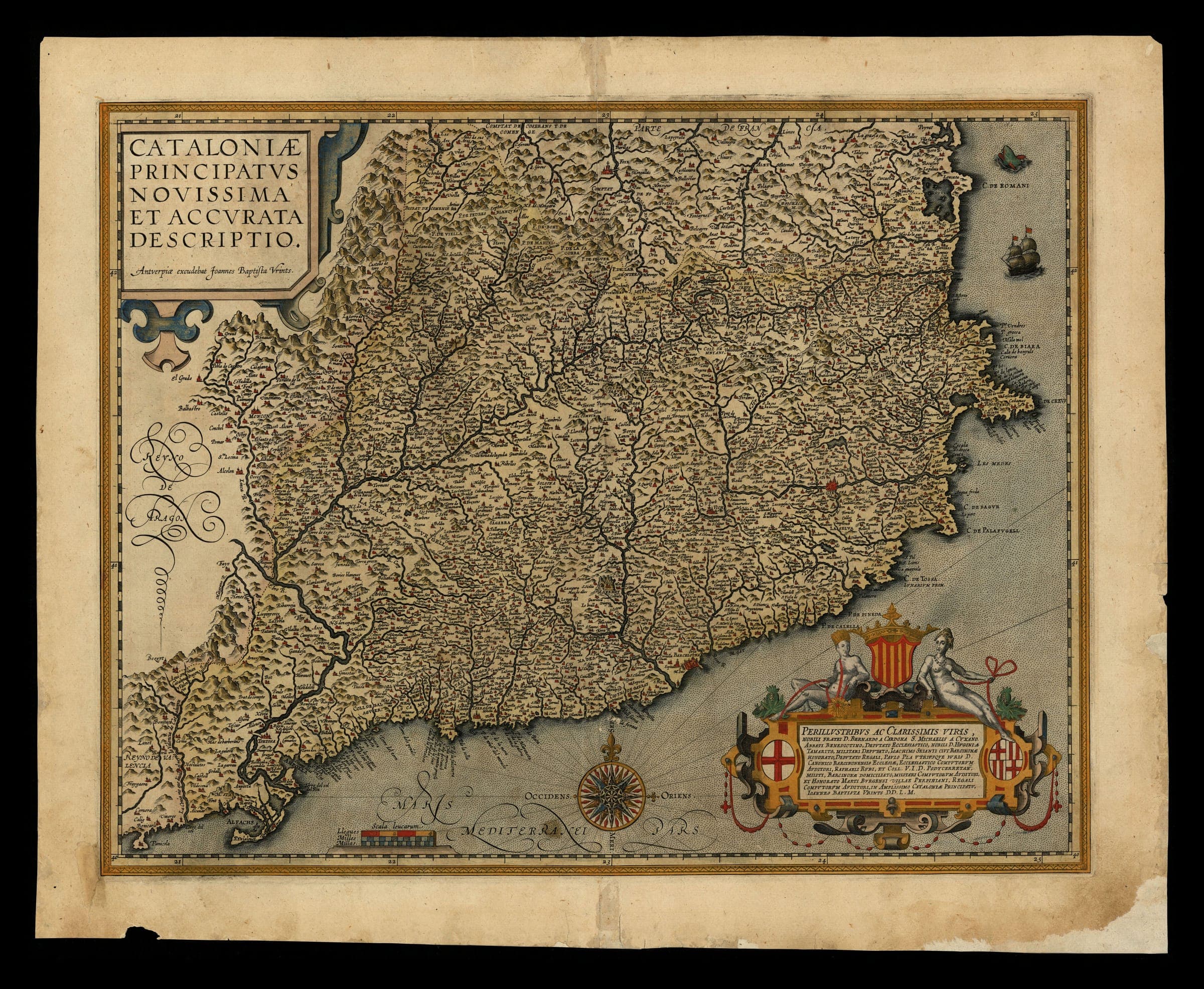 Cataloniae principatus novissima et accurata descriptio (1608)